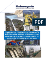 Compendio de Centrales de Generación Eléctrica Del Sistema Interconectado Nacional Despachado Por El Comité de Operación Económica Del Sistema