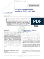 Middle East Respiratory Syndrome