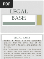 Legal Bases