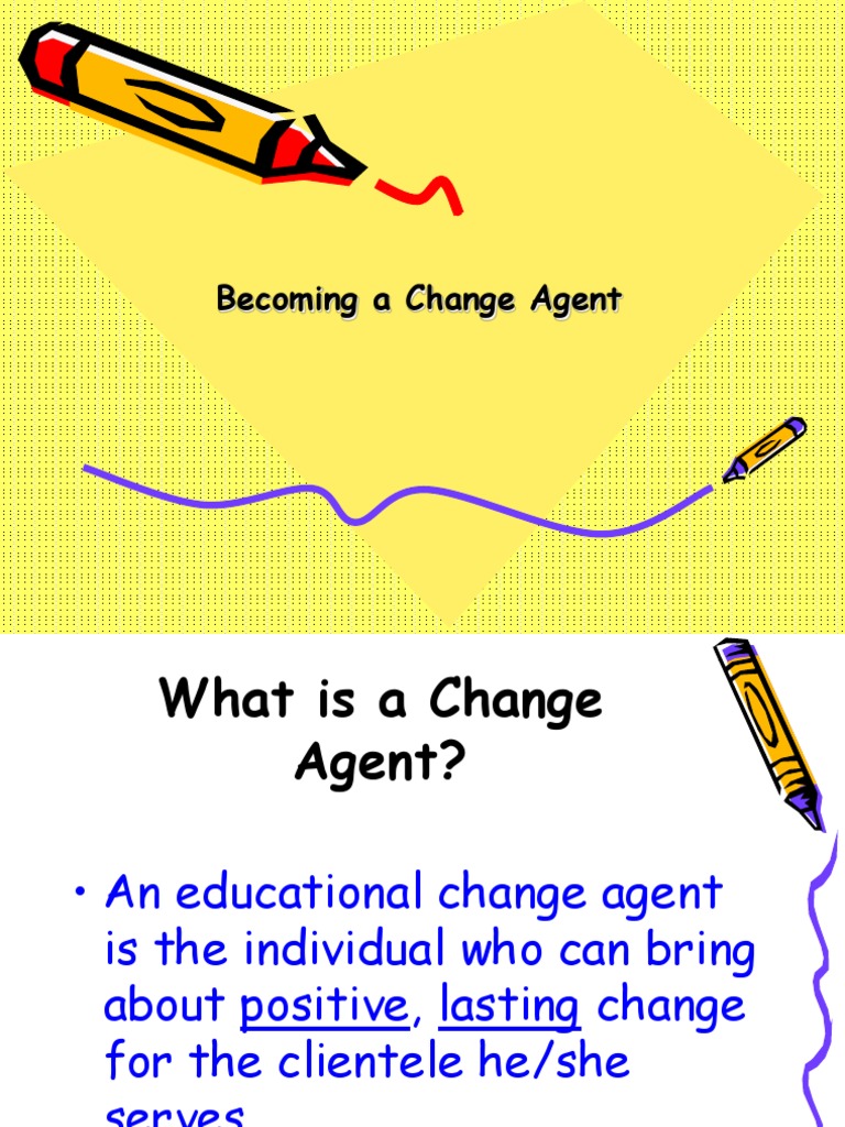 Change Agent PDF Classroom Teachers