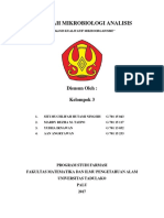 Makalah Mikrobiologi Analisis Kualitatif