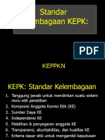 Standar Kelembagaan KEPK