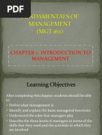 CHAPTER 1-Introduction To MGT