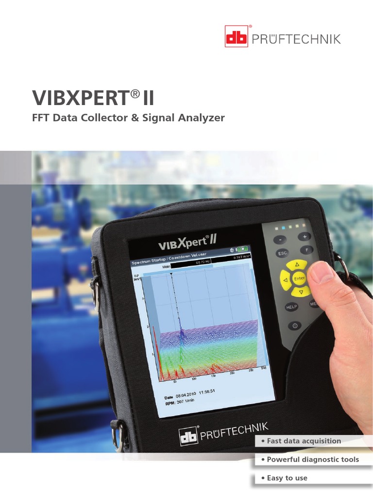 Vibxpert-II Brochure Lit.53.400.En | PDF | Amplitude | Spectrum