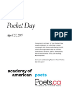 Poem in Your Pocket Day