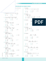 Ficha de Refuerzo Ecuaciones de Primer Grado