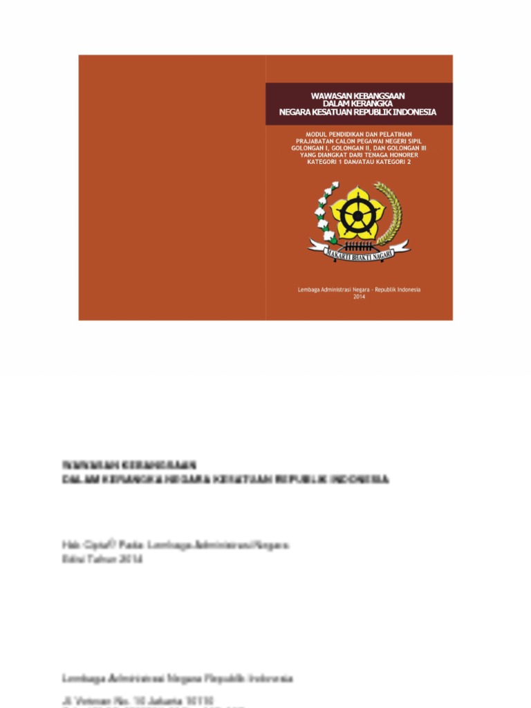 Pendidikan Wawasan Kebangsaan Pdf