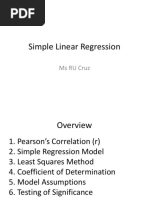 Simple Linear Regression Part 1