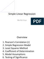 Simple Linear Regression Part 1