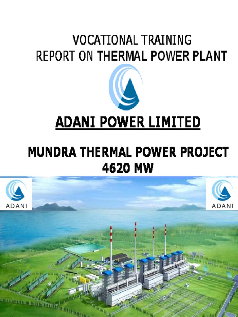 Adani Mundra Thermal Power Plant Overview | PDF | Power Station | Boiler