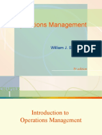 Chap001 - Introduction To Operations Management