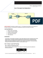 PT Activity 1.3.1: Review of Concepts From Exploration 1: Topology Diagram