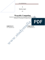 CSE Wearable Computing Report