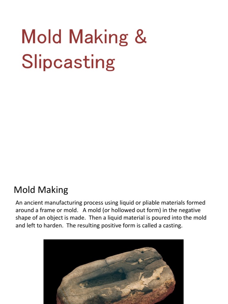 Mold Making and Slipcasting | PDF