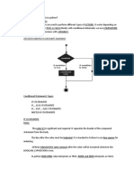 Conditional Statements in Python