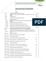 Especificaciones Tecnicas