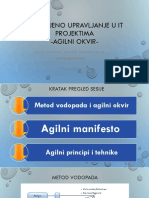 Primenjeno Upravljanje U IT Projektima - Agilni Principi