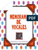 Memorama de Vocales