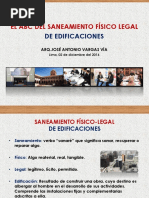 ABC Saneamiento Fisico Legal