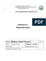 Proctor Test: Foundation Engineering Laboratory