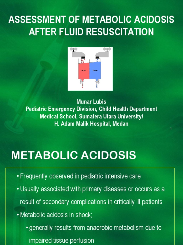 Hyperchloremic Metabolic Acidosis Post-Resuscitation | PDF | Shock ...