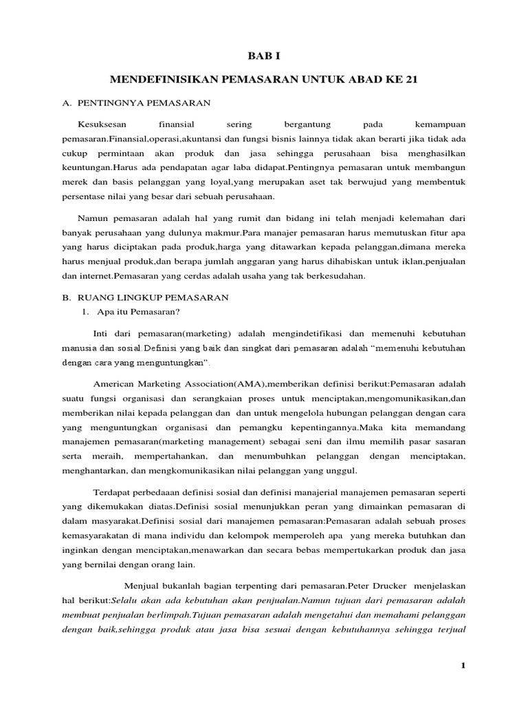 Manajemen Pemasaran Philip Kotler Pdf