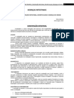 Clínica Médica - Doenças Intestinais - Diarréia, Constipação, Diverticulose e Doença de Crohn - Assitência de Enfermagem