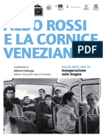 Mostra ALDO ROSSI E LA CORNICE VENEZIANA