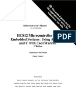 Solution Manual Hcs12 Microcontrollers and Embedded Systems 1st Edition Ali Mazidi