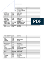 Lista de Empresas a Las Que Se Envio Informacion Por Courrier