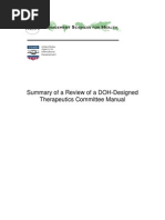 Download Therapeutics Committee Manual by darkhawk44 SN36709920 doc pdf