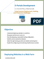 IT405 E-Portals Development Web Farm Hosting Monitoring