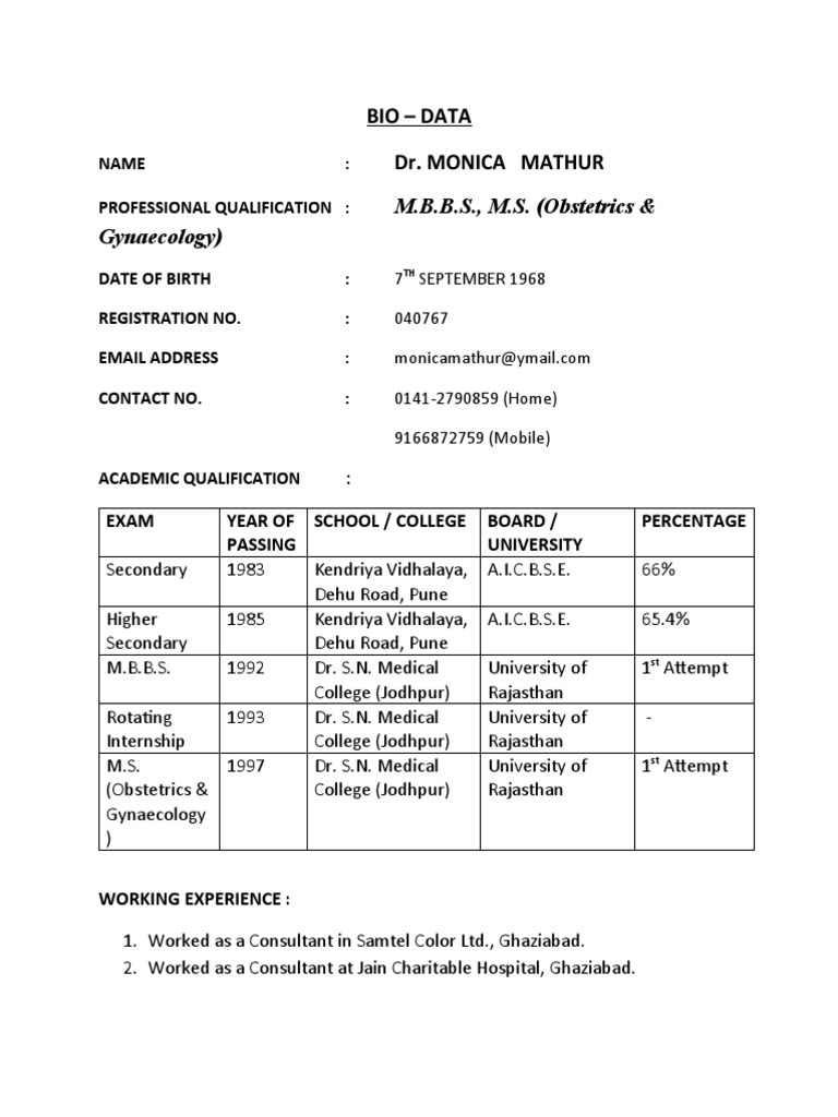 Dr. Monica Mathur | PDF | Science & Mathematics