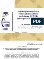 Metodologia ECVET +REg Ates