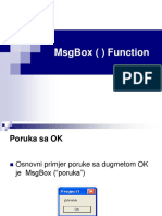 Msgbox Function