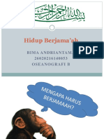 Agamaosec Hidup Berjama’Ah Bima Andriantama 26020216140053