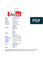 Bharti Airtel - India's Largest Telecom Provider