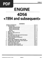 Download 94 4D56 Diesel Engine Workshop Manual PWEE9067-ABCDEF 11B by Brian Ang SN36711597 doc pdf