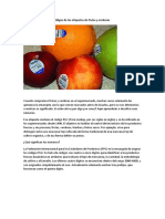 Descifra los códigos PLU de frutas y verduras