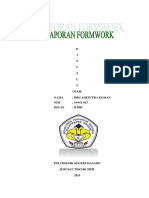 Laporan Formwork (Adeputra)