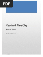 Download Kaolin and Fire Clay by Mourad Hosni SN36712470 doc pdf