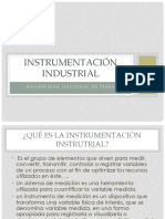 Instrumentación Industrial Trabajo de Exposición