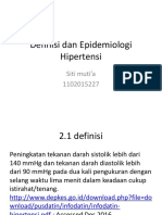 Definisi Dan Epidemiologi Hipertensi
