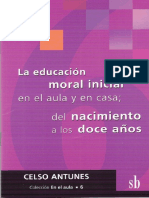 La Educación Moral Inicial