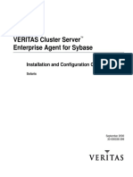 VERITAS Cluster Server™ Enterprise Agent For Sybase Vcs Sybase