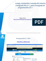 Instalación de Dev-C++