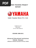 Download Yamaha Summer Training Project  by force_a SN36712984 doc pdf