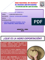 La Agroexportacion