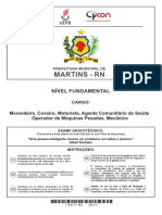 2-Agente Comunitario de Saude Area 01-Prova