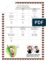 Jadwal Pelajaran